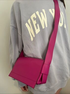 French Connection Hot Pink Crossbody Bag